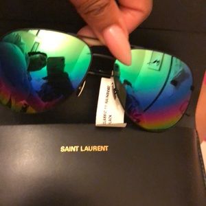 Saint Laurent Rainbow Matte Murrow Shades